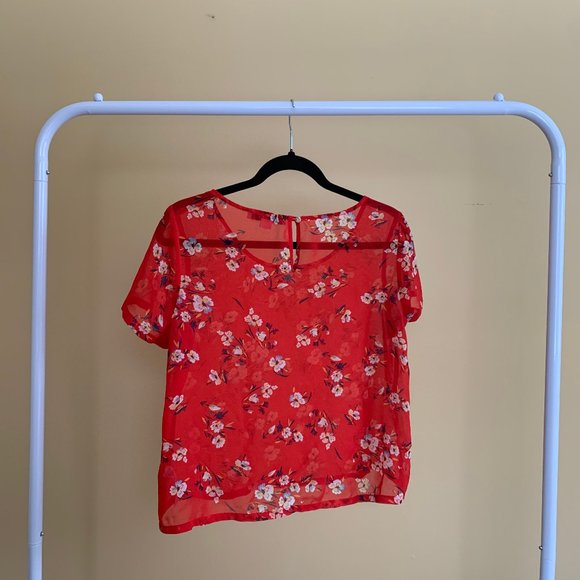 Forever 21 Short Sleeved Blouse - Picture 3 of 3